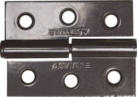Петля дверная STAYER &quot;MASTER&quot; разъемная, цвет коричневый, левая, 65мм 37613-65-3L купить в Нижневартовске