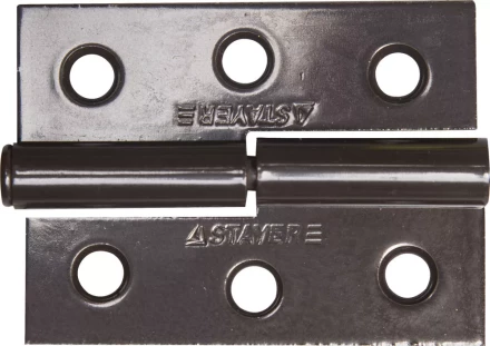 Петля дверная STAYER "MASTER" разъемная, цвет коричневый, левая, 65мм 37613-65-3L купить в Нижневартовске