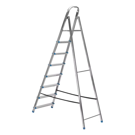 Стремянка, 8 ступеней Сибртех 97840, стальная, оцинкованная купить в Нижневартовске