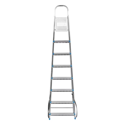Стремянка, 8 ступеней Сибртех 97840, стальная, оцинкованная купить в Нижневартовске