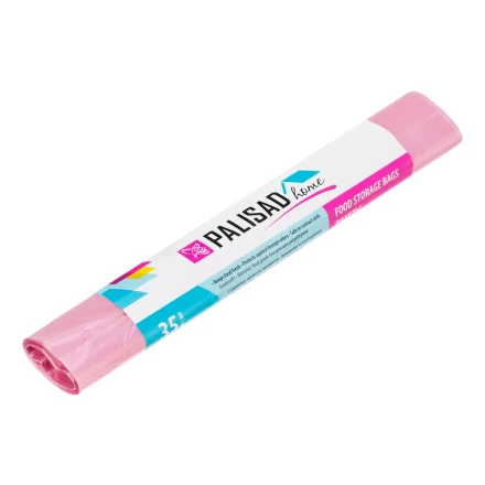 Пакеты для хранения продуктов особо прочные,400x260 мм, 35 шт, цвет молочная клюква, Home Palisad 95005 купить в Нижневартовске