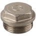 Заглушка GENERAL FITTINGS, 6-ти гранная головка с прижимной шайбой, латунь, наружная резьба, 1&quot; 51100-1 купить в Нижневартовске