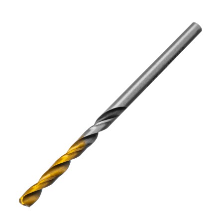 Сверло спиральное по металлу 3,2 x 65мм, Р6М5, Golden Tip, многогранная заточка, 2шт. Denzel 718269 купить в Нижневартовске