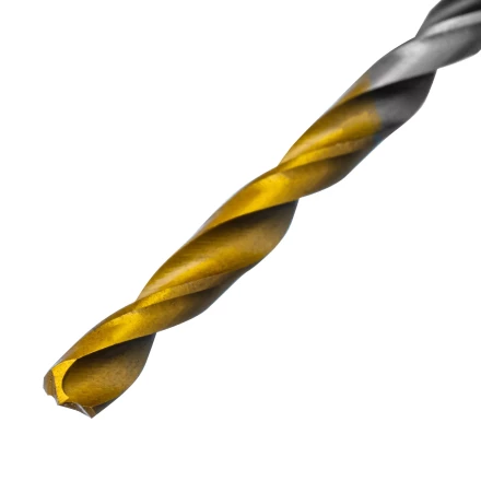 Сверло спиральное по металлу 3,2 x 65мм, Р6М5, Golden Tip, многогранная заточка, 2шт. Denzel 718269 купить в Нижневартовске