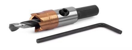 HSS-TiN коронка MESSER 12мм с центр. сверлом без пружины для  лист. материала до 2 мм ц/х купить в Нижневартовске