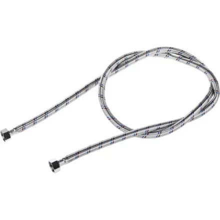 Подводка гибкая ЗУБР для воды, оплетка из нержавеющей стали, г/г 1/2" - 1,5м 51005-G/G-150 купить в Нижневартовске