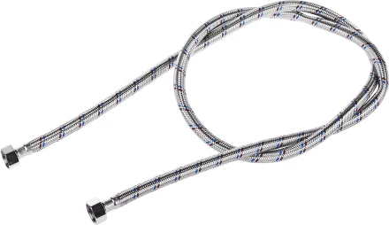 Подводка гибкая ЗУБР для воды, оплетка из нержавеющей стали, г/г 1/2" - 1,5м 51005-G/G-150 купить в Нижневартовске