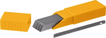 Лезвия OLFA сегментированные из нержавеющей стали, 9х80х0,38мм, 13 сегментов, 50шт OL-AB-50S купить в Нижневартовске