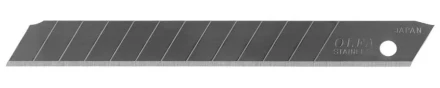 Лезвия OLFA сегментированные из нержавеющей стали, 9х80х0,38мм, 13 сегментов, 50шт OL-AB-50S купить в Нижневартовске
