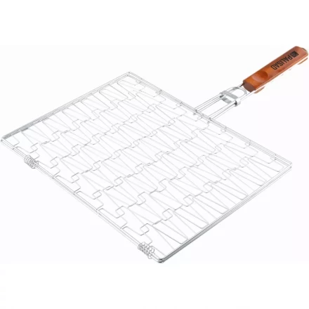 Решетка гриль 350х280 мм универсальная, эластичное плетение, хромированная PALISAD Camping 69551 купить в Нижневартовске