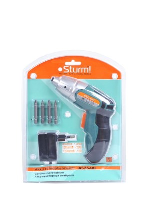 Аккумуляторная отвертка Sturm AS3548I купить в Нижневартовске