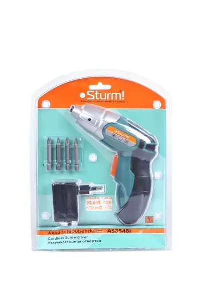 Аккумуляторная отвертка Sturm AS3548I купить в Нижневартовске