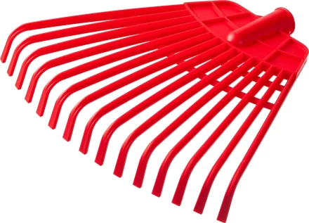 GRINDA. Грабли веерные без черенка, полиэтиленовые усиленные 421879 купить в Нижневартовске