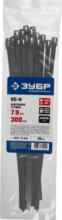 Кабельные стяжки нержавеющие КС-Н серия ПРОФЕССИОНАЛ купить в Нижневартовске