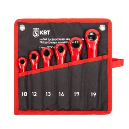 Трещотка диэлектрическая динамометрическая КВТ 3/8&quot; (87296)