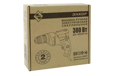 Дрель ДЭ-380ЭР/10 50067 купить в Нижневартовске