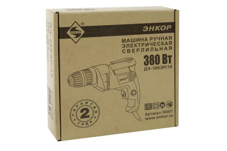 Дрель ДЭ-380ЭР/10 50067 купить в Нижневартовске