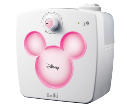 Увлажнитель ультразвуковой  BALLU UHB-240 pink/розовый Disney купить в Нижневартовске