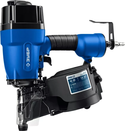 ЗУБР CNW-90, пневматический нейлер для барабанных гвоздей ЗУБР CNW (45-90 мм), Профессионал (31914) купить в Нижневартовске