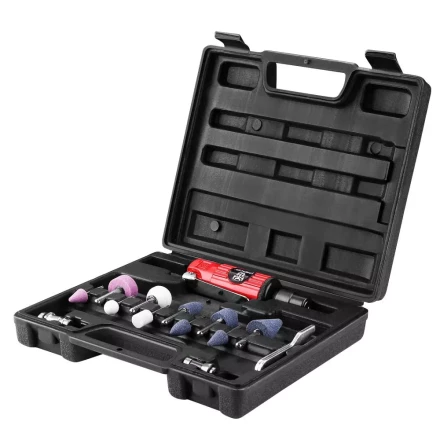 Шлифмашина ПШМ пневматическая DEKO DKPT02 SET 3, 018-1102, в чемодане с набором 15 предметов купить в Нижневартовске