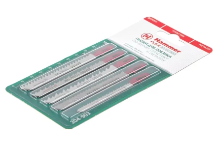 Пилки для лобзика HAMMER JG WD-PL набор No3 (5шт.) купить в Нижневартовске