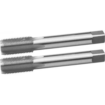 Метчики ЗУБР "ЭКСПЕРТ" машинно-ручные, комплектные для нарезания метрической резьбы в сквозных отверстиях, М16х2,0, 2шт 4-28007-16-2.0-H2 купить в Нижневартовске