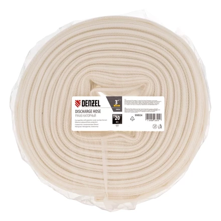 Рукав напорный DH-80, диаметр 3", длина 20 м Denzel 99604 купить в Нижневартовске