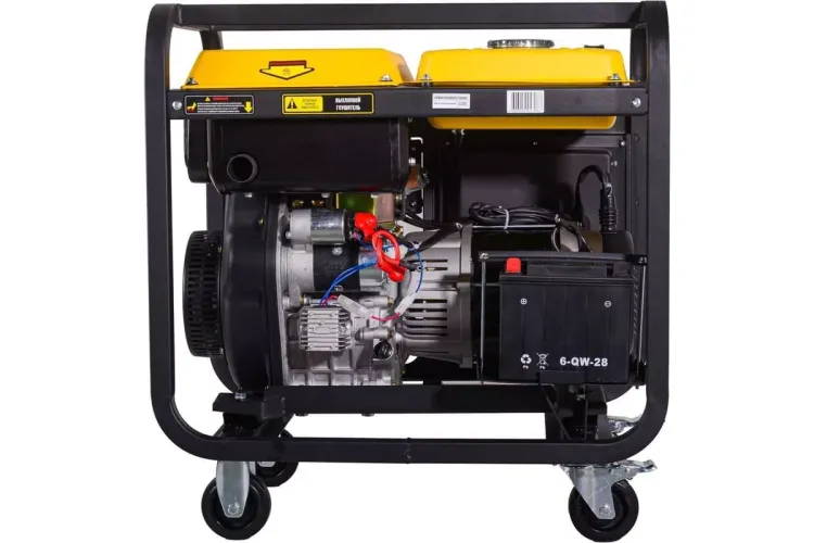 Электрогенератор дизельный LDG 7000LXА Huter 64/2/8 купить в Нижневартовске