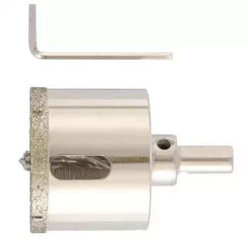 Сверло алмазное по керамограниту 60 х 67 мм 3-гранный хвостовик MATRIX 726603 купить в Нижневартовске