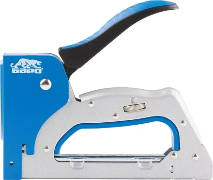 Степлер металлический 3 в 1 регул. удара двухкомп. рукоятка,тип скобы 53 300 500 6-14мм БАРС 40004 купить в Нижневартовске