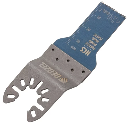 Насадка для МФИ режущая пазовая прямая, HCS, по дереву, 20 х 1.4 мм, мелкий зуб Denzel 782309 купить в Нижневартовске