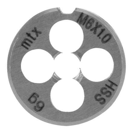 Плашка М6 х 1 мм, Р6М5 Matrix 770759 купить в Нижневартовске