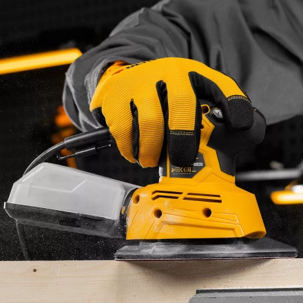 Треугольник абразивный на ворc. подложке под "липучку", перф., P 240, 150х150х100 мм, 5 шт. Denzel 738667 купить в Нижневартовске