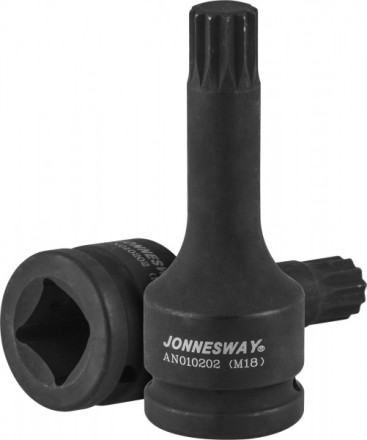 Насадка ударная М18х105мм 3/4&#039;&#039;DR  для ступичных гаек а/м VAG  AN010202  Jonnesway 48945 купить в Нижневартовске