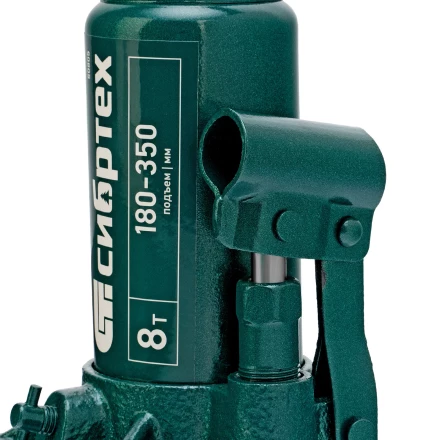 Домкрат гидравлический бутылочный Сибртех 50805, 8 т, 180-350 мм купить в Нижневартовске