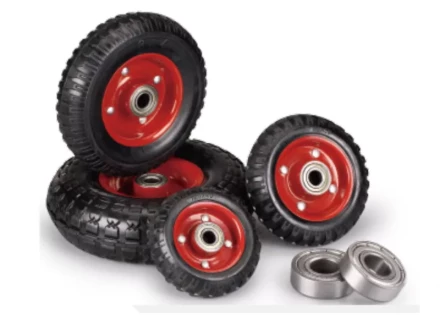 Колесо большегрузное P 200 200 мм резина с протектором, на ось (N) 1045649 купить в Нижневартовске