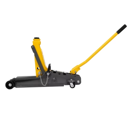 Домкрат гидравлический подкатной с фиксатором Denzel 51232, 2,5 т, 85-385 мм купить в Нижневартовске