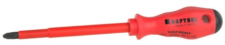 Отвертка KRAFTOOL &quot;VOLT-KRAFT&quot; 1000В, PH №3-150мм 25006-3-150 купить в Нижневартовске