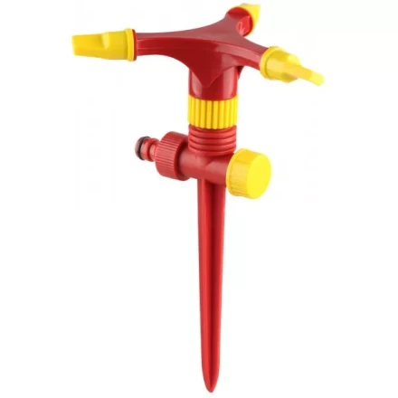 Распылитель GRINDA &quot;CLASSIC Quick-Connection System&quot; круговой регулируемый на пике, пластмассовый, 3 сопла 8-427610_z01 купить в Нижневартовске