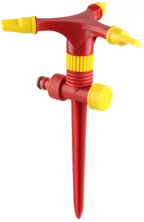 Распылитель GRINDA &quot;CLASSIC Quick-Connection System&quot; круговой регулируемый на пике, пластмассовый, 3 сопла 8-427610_z01 купить в Нижневартовске