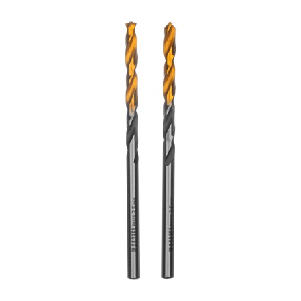 Сверло спиральное по металлу 3,5 x 70мм, Р6М5, Golden Tip, многогранная заточка, 2шт. Denzel 718270 купить в Нижневартовске