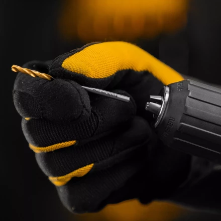 Сверло спиральное по металлу 3,5 x 70мм, Р6М5, Golden Tip, многогранная заточка, 2шт. Denzel 718270 купить в Нижневартовске