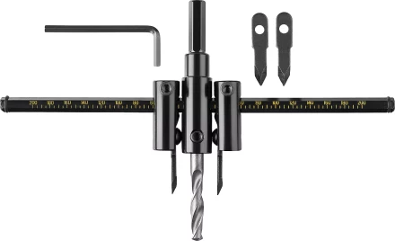 Сверло регулируемое, STAYER Profi 2944-200, двухрезцовое, по дереву, "Балеринка", d=40-200мм 2944-200 купить в Нижневартовске