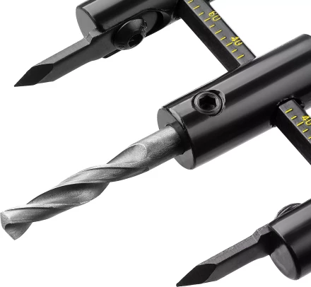 Сверло регулируемое, STAYER Profi 2944-200, двухрезцовое, по дереву, "Балеринка", d=40-200мм 2944-200 купить в Нижневартовске