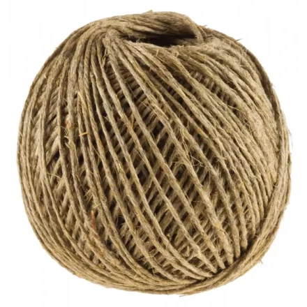 Шпагат STAYER хозяйственно-бытовой, льнопеньковый, d=1,4 мм, 60 м, 13,5 кгс, 1,25 ктекс 50110-060 купить в Нижневартовске