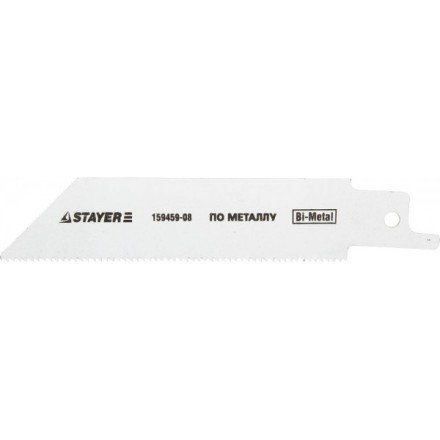 Полотно STAYER &quot;PROFI&quot; S522EF для сабельной эл. ножовки Bi-Met,тонколистовой, профильный металл, нерж сталь, цвет мет 159459-08 купить в Нижневартовске