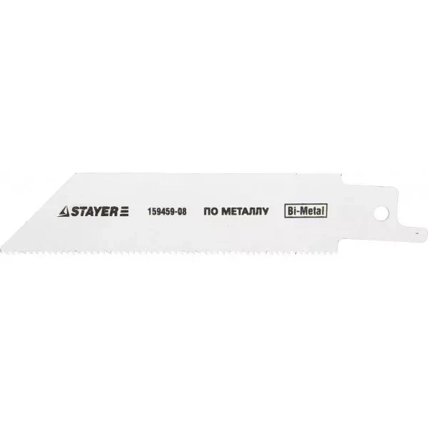 Полотно STAYER "PROFI" S522EF для сабельной эл. ножовки Bi-Met,тонколистовой, профильный металл, нерж сталь, цвет мет 159459-08 купить в Нижневартовске