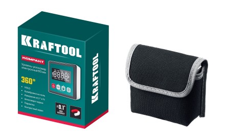 Уровень-уклономер электронный KRAFTOOL 4Х90° KOMPAKT 34687 купить в Нижневартовске