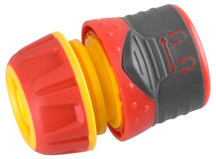 Соединитель GRINDA &quot;Premium&quot; с запирающим механизмом, пластмассовый с TPR, 1/2&quot; 8-426427 купить в Нижневартовске