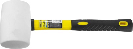 Киянка STAYER &quot;PROFI&quot; резиновая БЕЛАЯ, с фиберглассовой ручкой, 900г 20533-900 купить в Нижневартовске